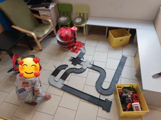 Kids car tracks