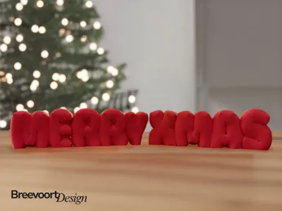 MERRY XMAS Letters - Christmas Decoration