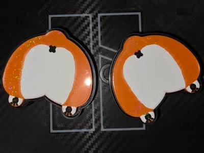 Corgi fidget clicker