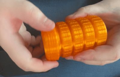 TPU V2 Long Collapsible Container with Cap