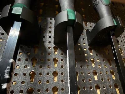 Parkside Pry Bar Hangers (for Keyhole Peg Board)