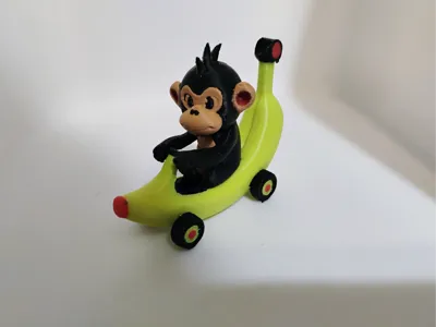 Banana Go Cart Racer
