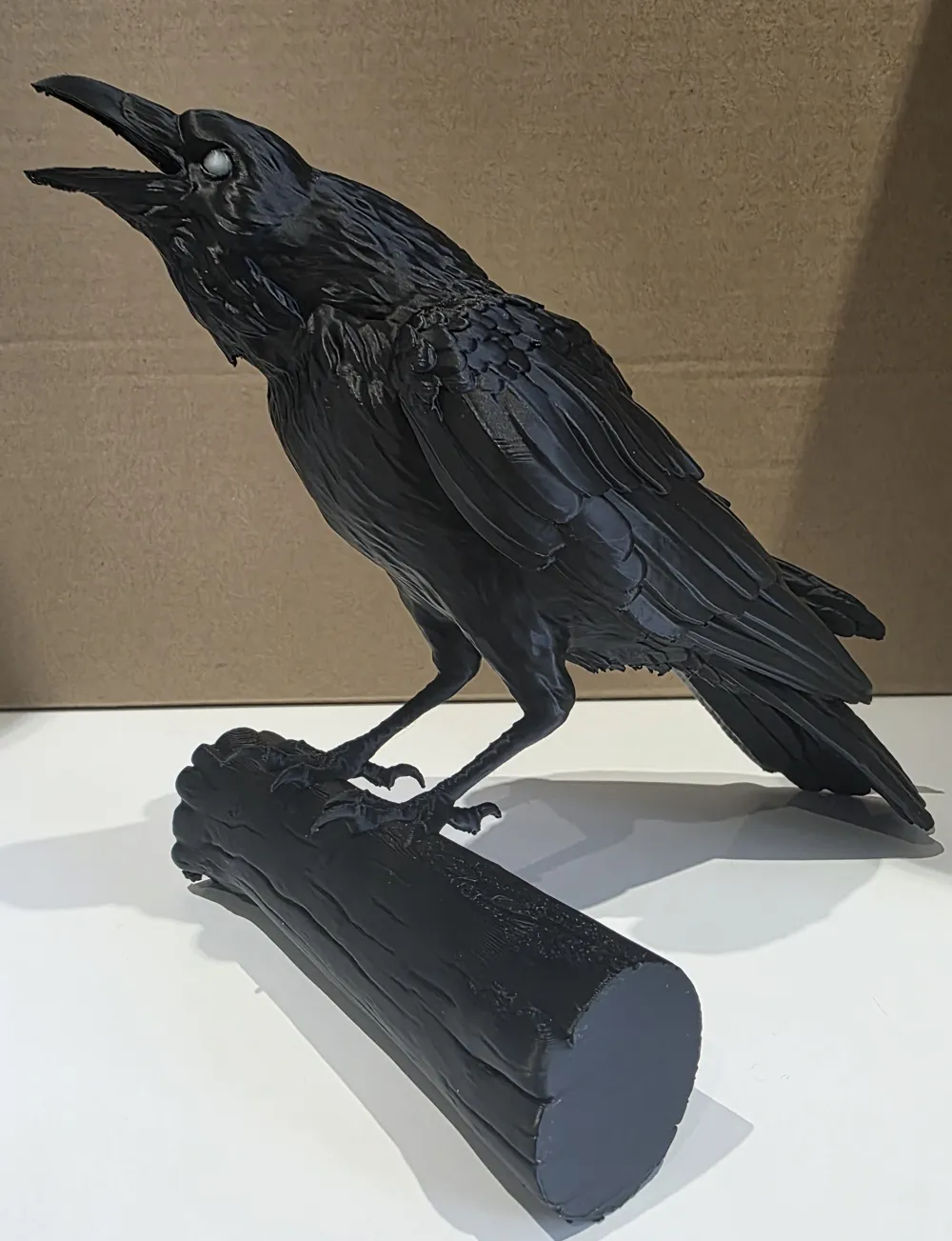 Raven Using Sticks Realistic raven on a stick model - Free 3D Print Model - MakerWorld