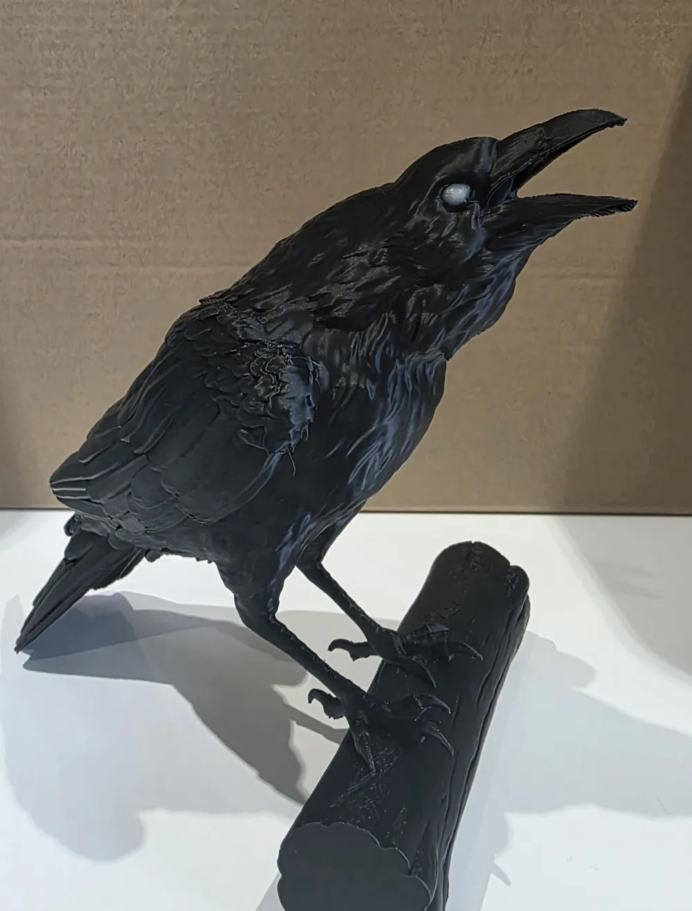 Realistic raven on a stick model - Free 3D Print Model - MakerWorld