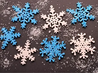 Color Snowflakes
