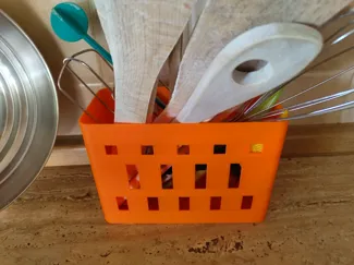 Holder for cutlery (Less filament usage)