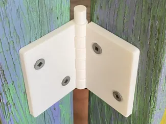 Simple Hinge with Loose drop pin
