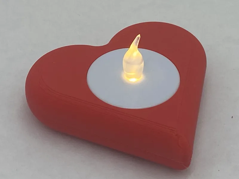 Heart Candle Tea light