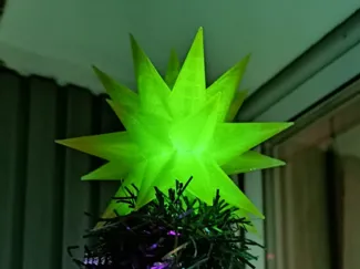 Estrella árbol de navidad