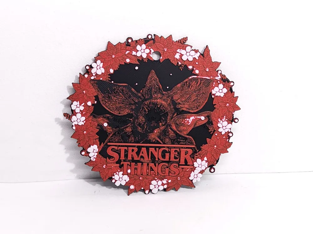 Demogorgon Stranger things Christmas Tree deco - Free 3D Print Model ...