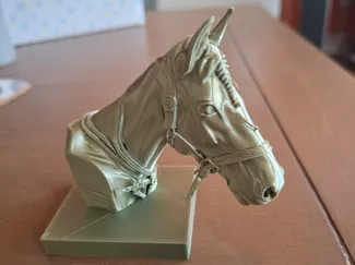 Horse statue