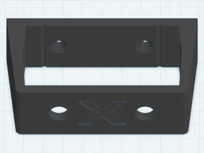 XTool S1 Power Adapter under desk or wall mount