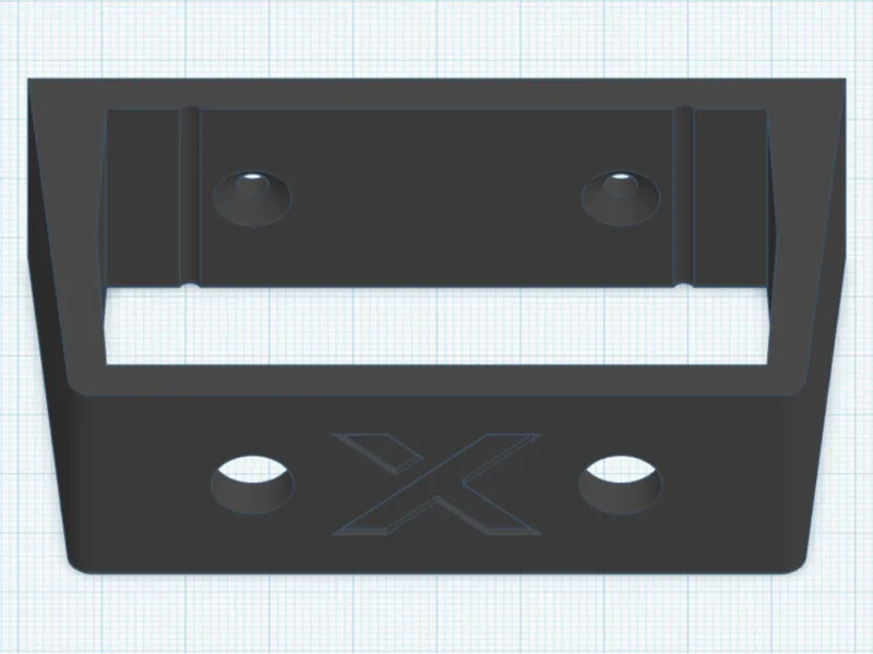 XTool S1 Power Adapter under desk or wall mount