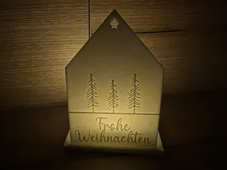 Christmas Tea Light Display