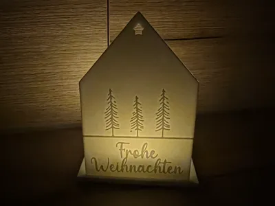 Christmas Tea Light Display