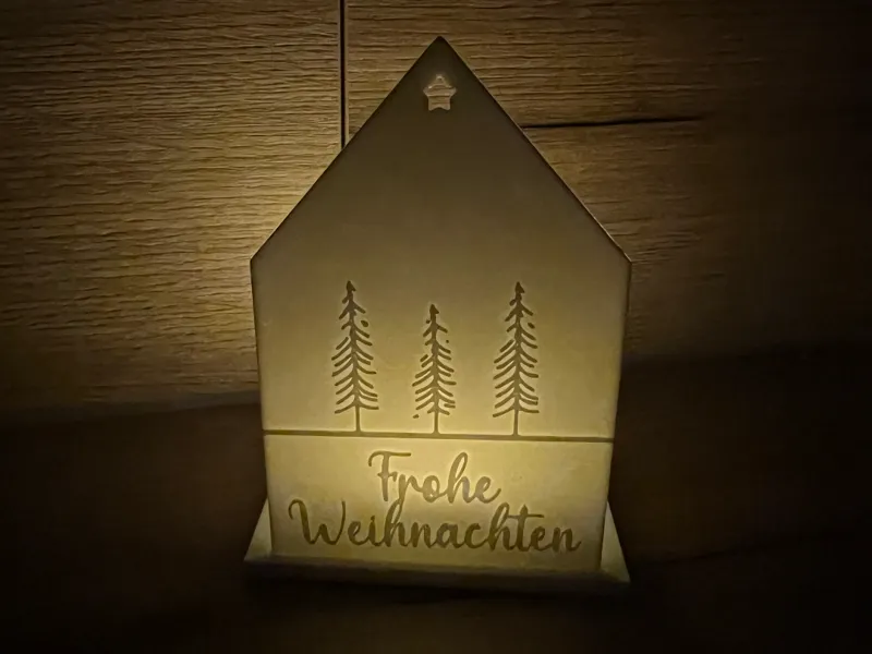 Christmas Tea Light Display