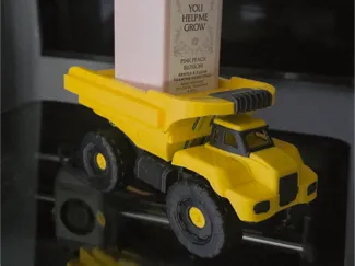 Dump Truck Soap Holder