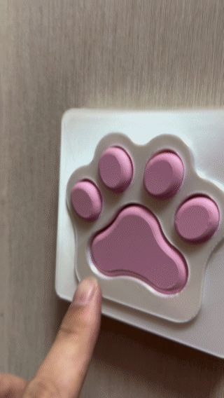 猫爪按键开关，家用开关装饰板，适用大部分86型号单双开关