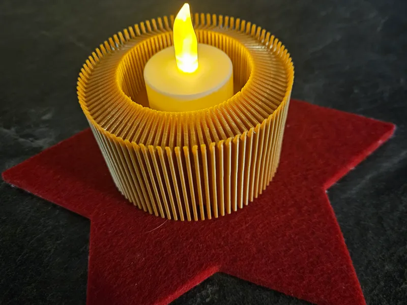 schöner eleganter Teelichthalter