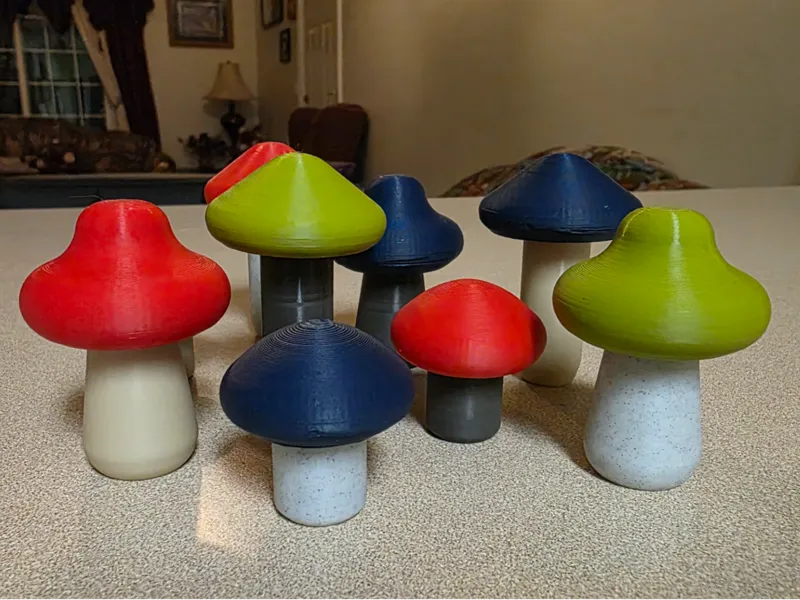 Tiny Fae Mushrooms