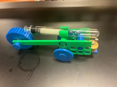 Stirling Engine Car - Thermodynamics 2 Project