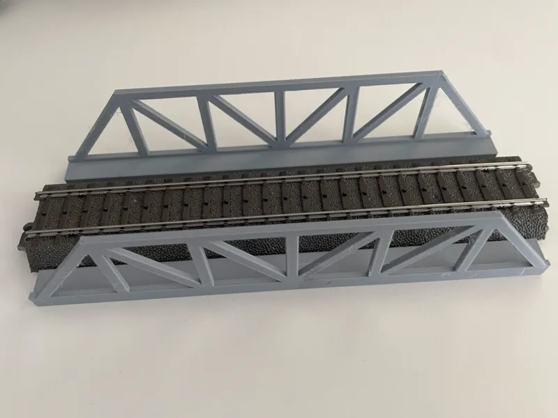 Stahlbrücke Spur H0 Märklin
