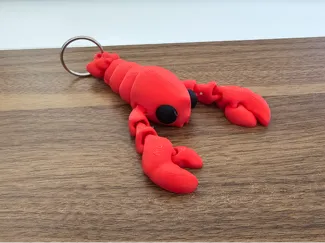 Flexi Key Chain Lobster