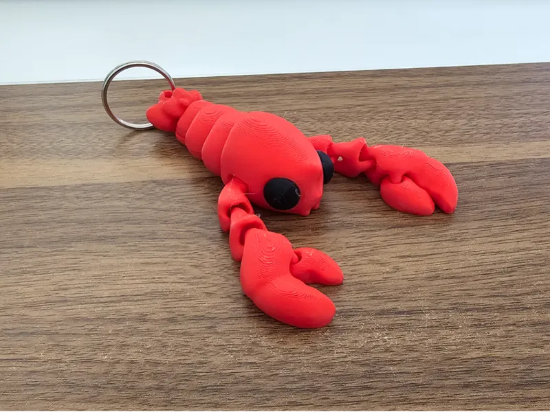 Flexi Key Chain Lobster
