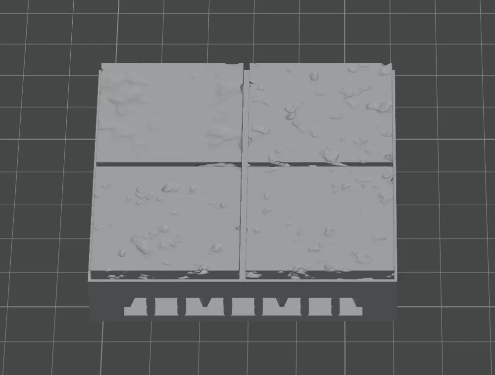 Pitted Floor Tile Collection - Free 3D Print Model - MakerWorld