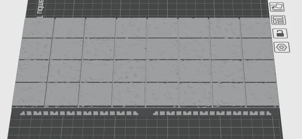 Pitted Floor Tile Collection - Free 3D Print Model - MakerWorld