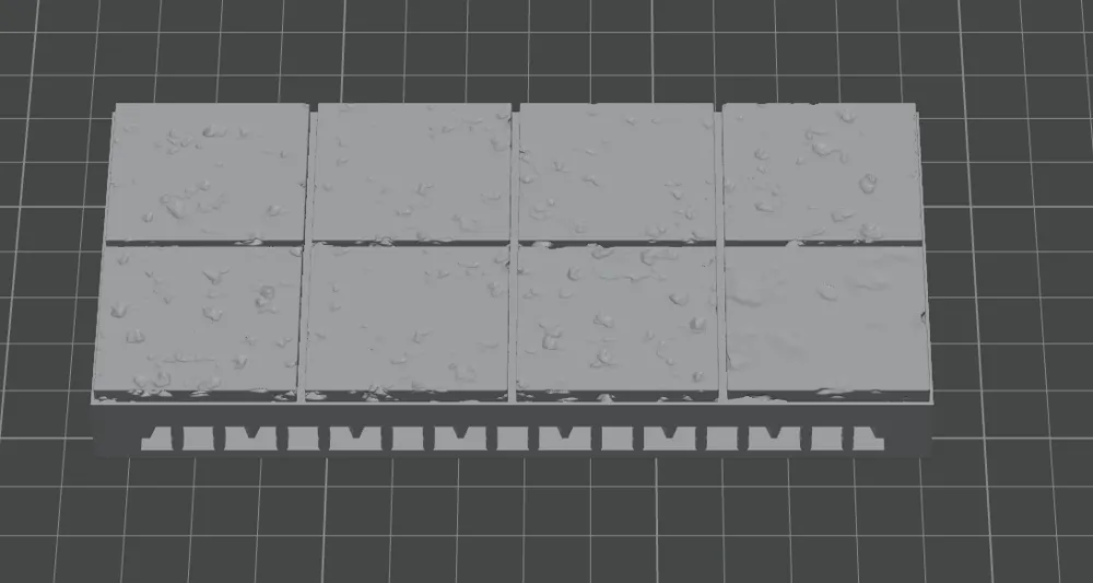 Pitted Floor Tile Collection - Free 3D Print Model - MakerWorld
