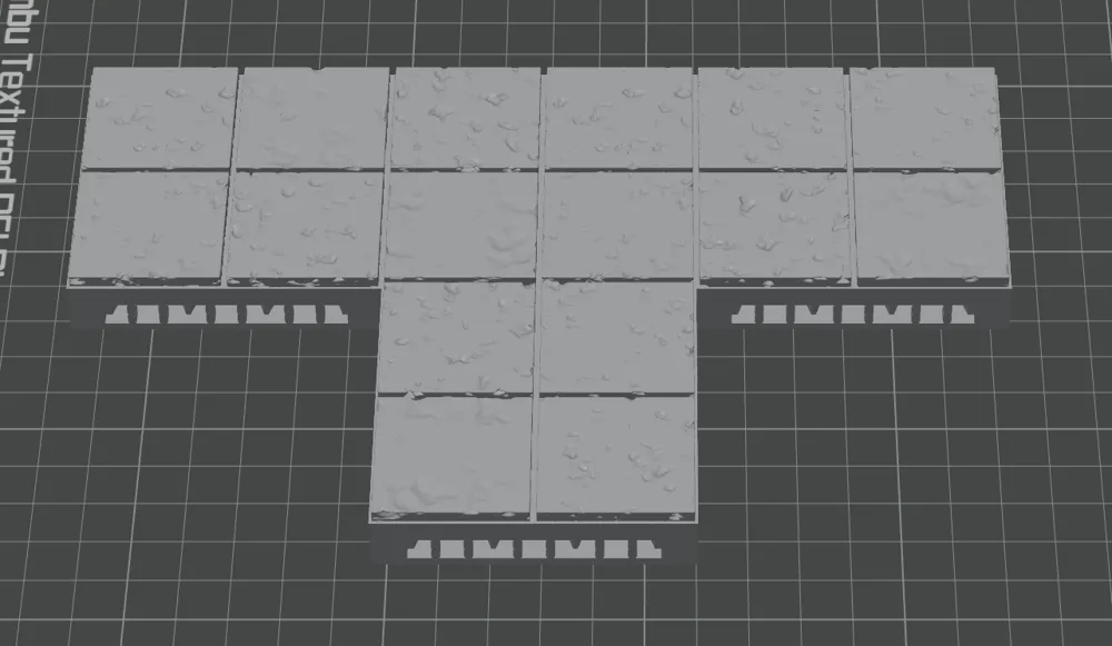 Pitted Floor Tile Collection - Free 3D Print Model - MakerWorld