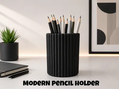 Modern Pencil Holder