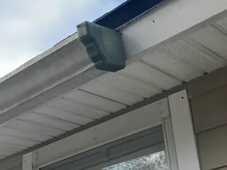 6-inch Rain Gutter Endcap