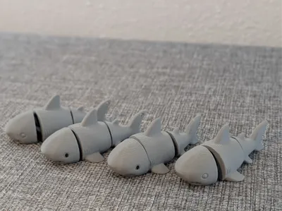 Mini Shark - Articulated Animal