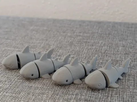 Mini Shark - Articulated Animal