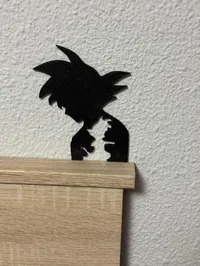 Silhouette Goku adulte et son âme d'enfant — photo 3