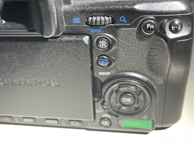 Olympus E-30 USB port cover