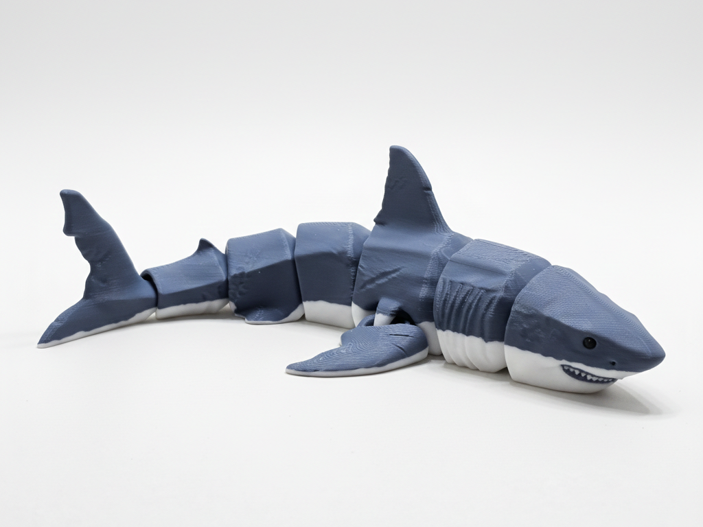 Megalodon Prehistoric Dinosaur Shark Flexi