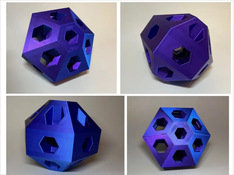 Polygon decoration, fidget toy, pen pot, ball