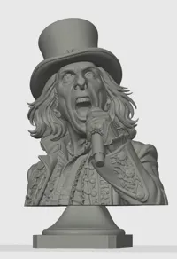 Alice Cooper Bust w base - 0.2mm layer, 2 walls, 15% infill