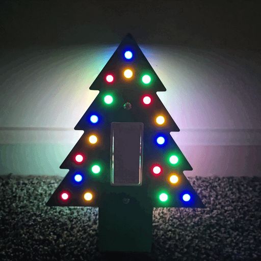 Mini LED Toy Christmas Tree 