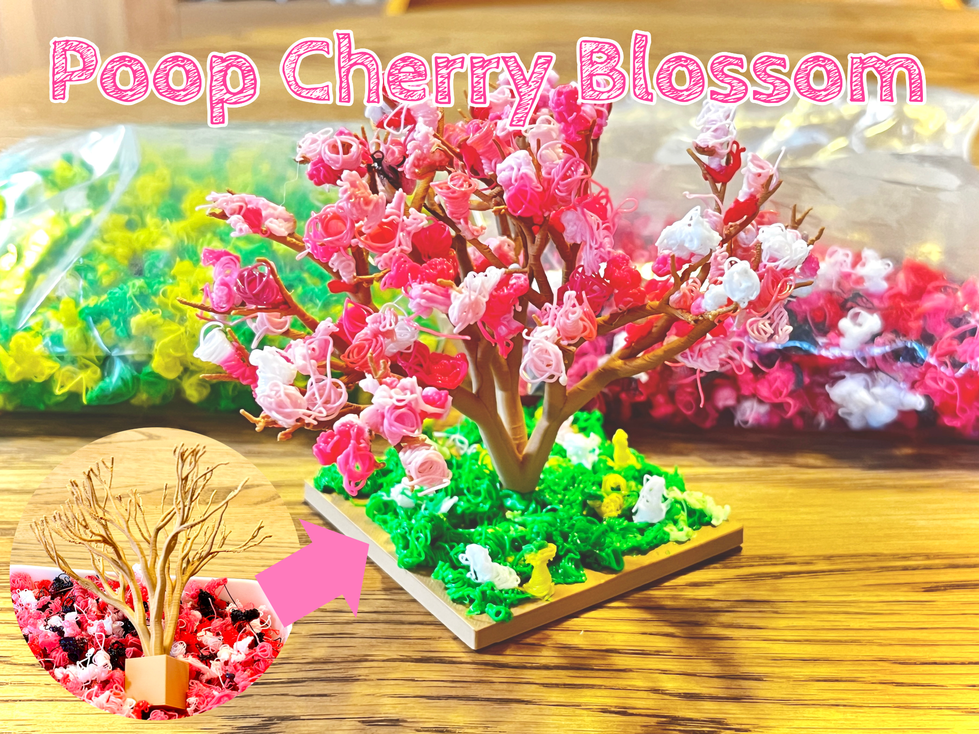 Poop Cherry Blossom