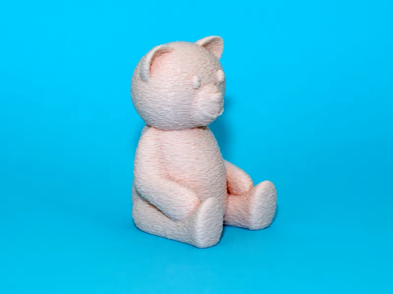 cute fuzzy teddy bear