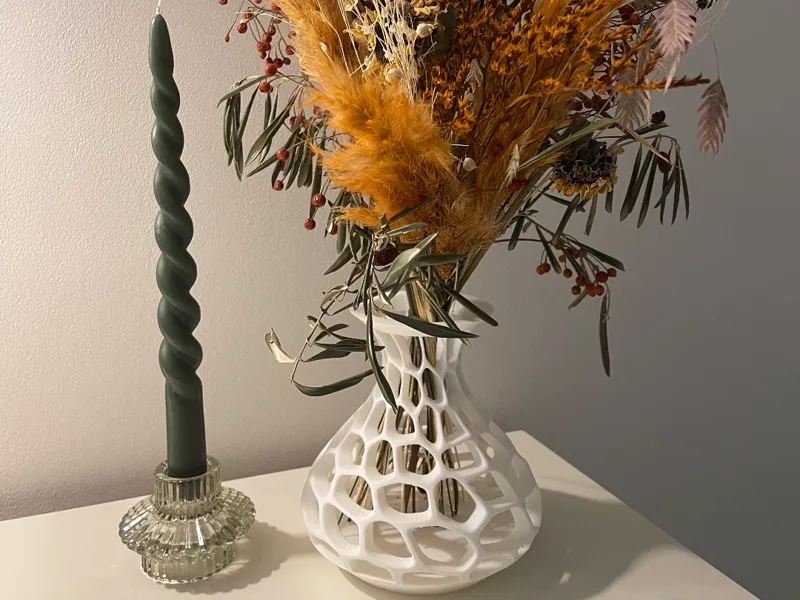 Skeleton Vase