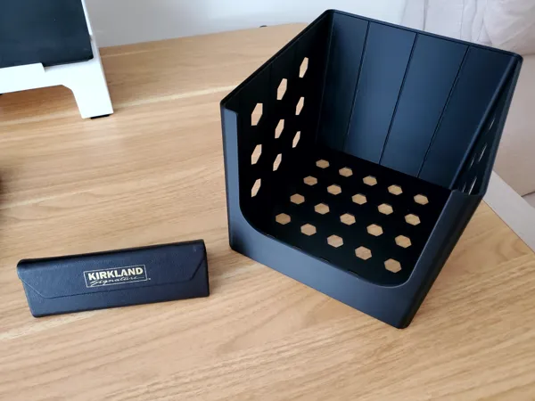 Grande boîte de rangement empilable