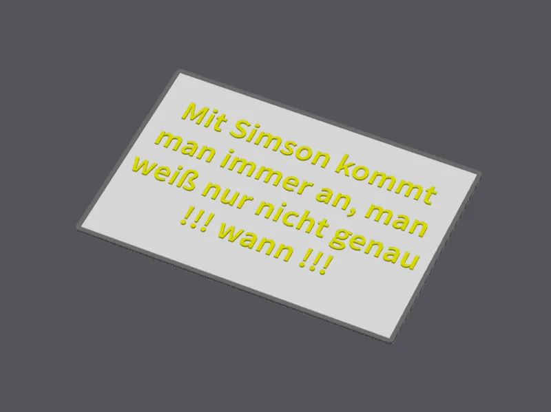 simson schild