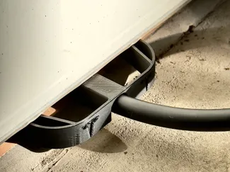 Tesla UMC Garage Door Cable Passthrough 