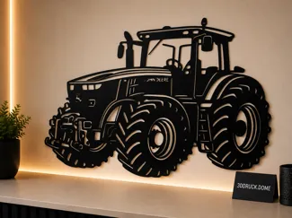 John Deere Traktor Silhouette