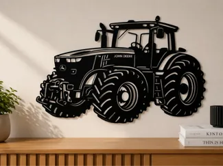 John Deere Traktor Silhouette